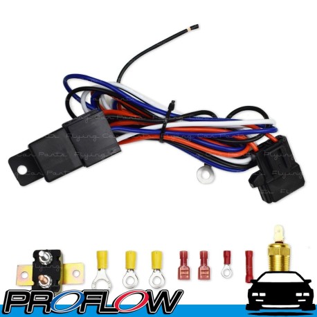  Thermo Fan Relay Kit 12V 30A