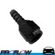 PROFLOW 3/8" Straight Barb Male Fitting to AN -4 (AN4) Female Black