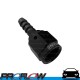 PROFLOW 3/8" Straight Barb Male Fitting to AN -8 (AN8) Female Black