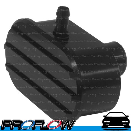 Valve Cover Breather with Fins and PCV Black