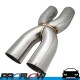 PROFLOW Stainless Steel Exhaust X Pipe 3.5" (89mm)