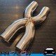 PROFLOW Stainless Steel Exhaust X Pipe 3.5" (89mm)