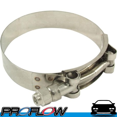 PROFLOW Stainless Steel T-Bolt Silicone Hose Clamp 1.0" 32-37mm