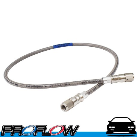 ADR Stainless Steel Braided Brake Line Hose AN -3 (AN3) Ends 350mm