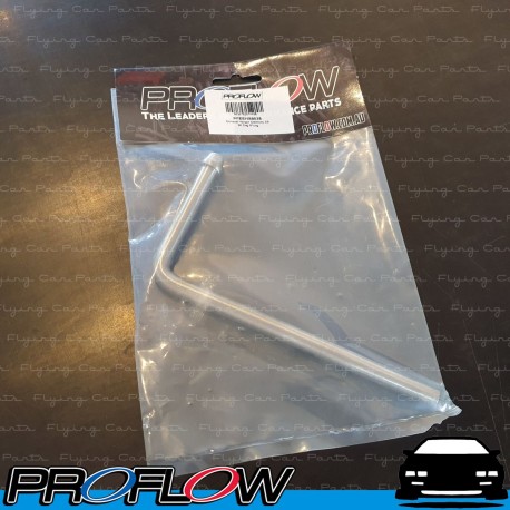 PROFLOW Universal Exhaust Hanger Stainless Steel 3/8" Rod 90 Degree 9" long