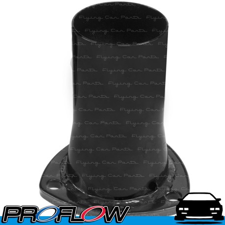 PROFLOW Exhaust Header Reducer 3-Bolt Flange 3.5" In 2.5" Out Mild Steel