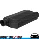 Muffler Flow Chamber 2-1/4" Side In to 2-1/4" Side Out Mild Steel