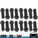 PROFLOW Header Bolts Hex Head 3/8" Custom Oxide Chevrolet Ford x 16 Black