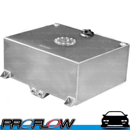 PROFLOW Aluminium Fuel Cell Tank E85 78L 620x510x260mm Sender