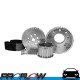 PROFLOW Pulley Kit Billet Gilmer Drive Belt Holden 253/308 Commodore V8 Silver