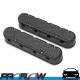 PROFLOW Chev Holden Two-Piece Aluminium Valve Covers LS1 LS2 LS3 LS6 LS7 Black