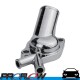 PROFLOW Aluminium Water Neck Holden Commodore V8 Dual Outlet Chrome