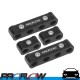 PROFLOW Billet Aluminium Ignition Lead Wire Separators Suit 8.8mm Leads Black