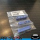 PROFLOW Billet Aluminium Ignition Lead Wire Separators Suit 8.8mm Leads Blue