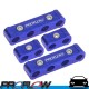 PROFLOW Billet Aluminium Ignition Lead Wire Separators Suit 8.8mm Leads Blue