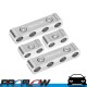 PROFLOW Billet Aluminium Ignition Lead Wire Separators Suit 8.8mm Leads Silver