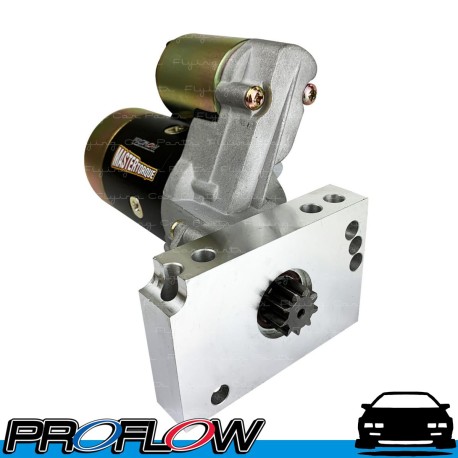 PROFLOW  Starter Motor Power Torque Mini SB & BB Chev 2.0kW 153/168T Black