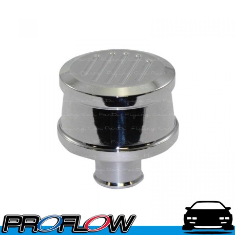 PROFLOW Breather Cap Push-In Ball-Milled Polished Aluminium