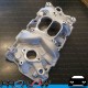 PROFLOW Intake Manifold AirDual Aluminium Square/Spread Bore For Chevrolet Small Block Natural