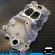 PROFLOW Intake Manifold AirDual Aluminium Square/Spread Bore For Chevrolet Small Block Natural