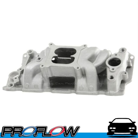 PROFLOW Intake Manifold AirMax Square Bore For Chevrolet Small Block Natural