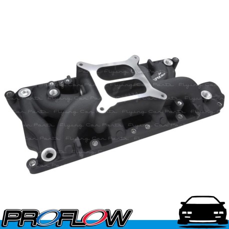 PROFLOW Intake Manifold AirMax Dual Plane Square Bore For Ford 289/302 Black