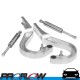 PROFLOW  Boot Hinge Kit Billet Aluminium Chev Camaro 67-69 Polished