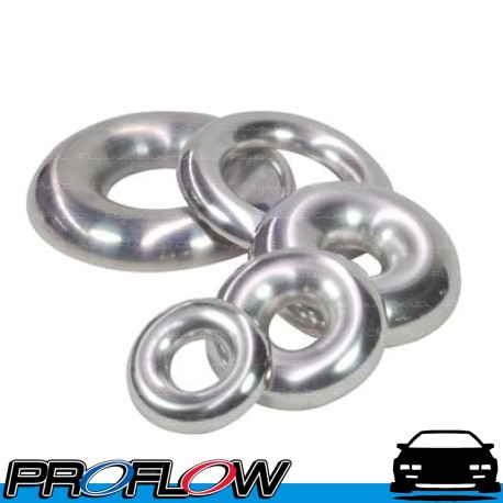 PROFLOW Tube Air /Exhaust Mild Steel Half Donut 2.5" (63mm) 2.03mm Wall