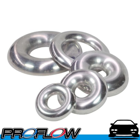 PROFLOW Tube Air /Exhaust Stainless Steel Half Donut 2-1/4" (57.2mm) 2.03mm Wall