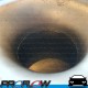 PROFLOW Tube Air /Exhaust Mild Steel Full Donut 2.5" (63mm) 2.03mm Wall