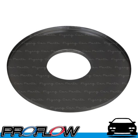 PROFLOW Air Filter Base 14" Suit 5-1/8" Neck Flat Base Black