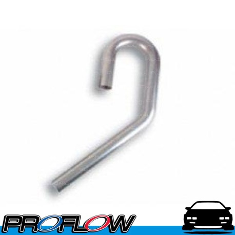 PROFLOW Proflow Intercooler Tube Pipe U-J Mandrel Bend 3" Diameter 45/180 Deg Aluminium 5" Bend Radius