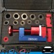 PROFLOW Series 2 AN Braided Hose End Installation Kit Aluminium Vice Tool