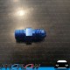 PROFLOW Male AN -4 (4AN) To 1/8" NPT Fitting Adapter Blue