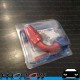 PROFLOW 100 Series 90 Degree Hose End Fitting Blue/Red  AN -12 (AN12)