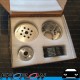 PROFLOW Pulley Kit Billet Gilmer Drive Belt Holden 253/308 Commodore V8 Silver