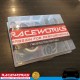 RACEWORKS Dowty Seal Bonded Washer Kit 10 of Each Size 8mm to 18mm