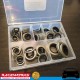 RACEWORKS Dowty Seal Bonded Washer Kit 10 of Each Size 8mm to 18mm