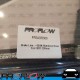 PROFLOW ADR Stainless Steel Braided Brake Line Hose AN -3 (AN3) Ends 300mm