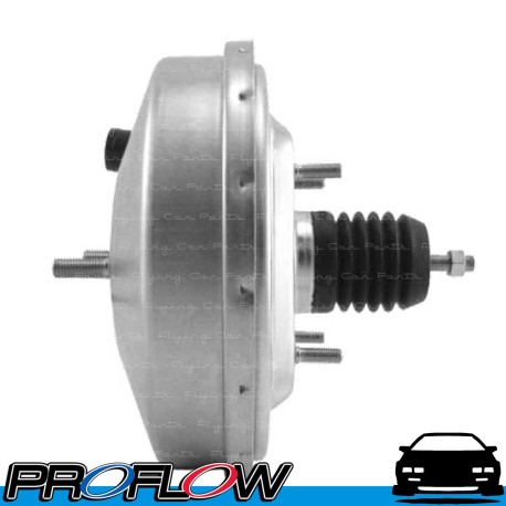 PROFLOW Brake Booster 8" Single Diaphragm Chrome