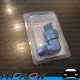 PROFLOW Male AN -8 (AN8) 90 Degree to 3/8" NPT Swivel Fitting Blue