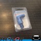 PROFLOW Male AN -6 (AN6) 90 Degree to 1/4" NPT Swivel Fitting Blue