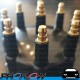 PROFLOW Distributor Cap Extra-Duty Black Male HEI Bosch Style V8