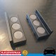 RACEWORKS Billet Aluminium Vice Jaws Black