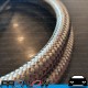 PROFLOW Stainless Braided Hose Oil Fuel E85 AN -4 (AN4) 1M