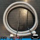 PROFLOW Stainless Braided Hose Oil Fuel E85 AN -4 (AN4) 1M