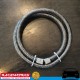 RACEWORKS Black SS Braided Cutter Hose AN6 6AN 1 Metre Fuel Oil E85 Diesel