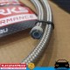 RACEWORKS SS BRAIDED PTFE E85 Hose AN4 4AN 1 Metre Fuel Oil E85 Diesel