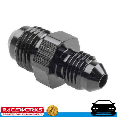 RACEWORKS Male Flare Reducer AN6 6AN to AN4 4AN Fuel Oil E85 Diesel