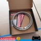 RACEWORKS SS BRAIDED PTFE E85 Hose AN6 6AN 1 Metre Fuel Oil E85 Diesel